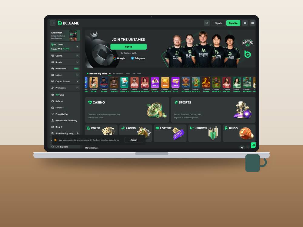 Website Like BC.Game — screen 4