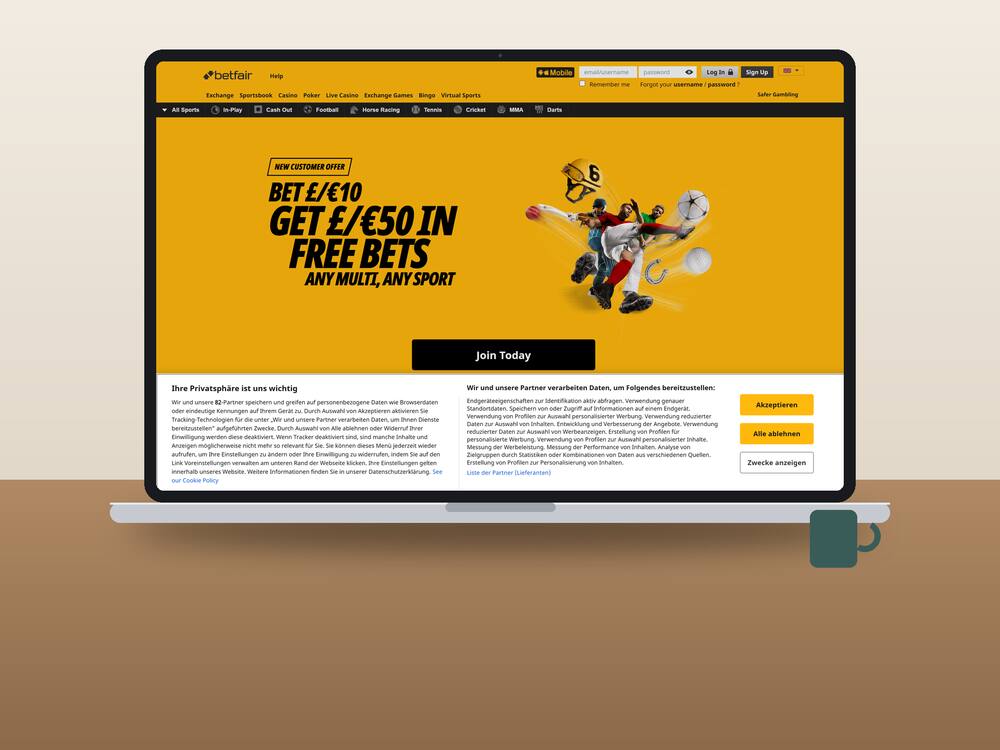 Website Like Betfair — screen 4
