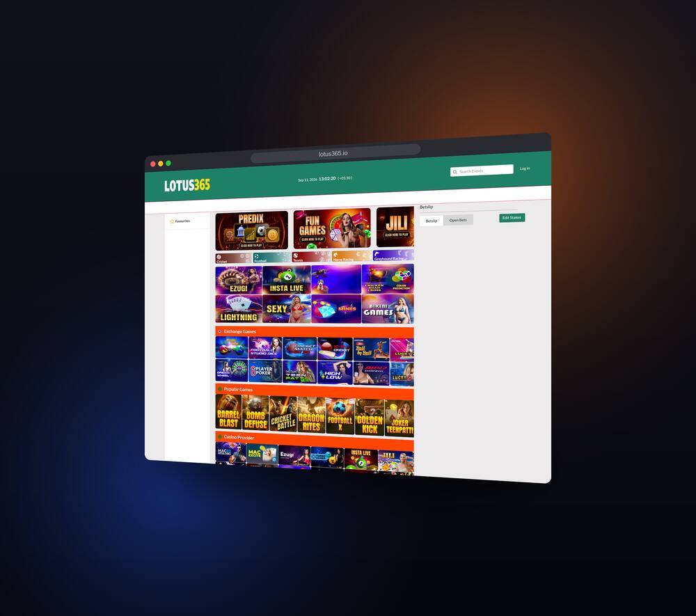 Website Like Lotus365 — screen 3